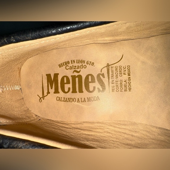 NWOT Meñes Patent Leather Men Loafers Size 11 main image 6